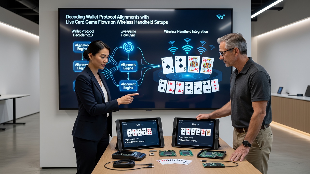 Integratie van wallet protocols met multiplayer card game simulaties op mobiele apparaten