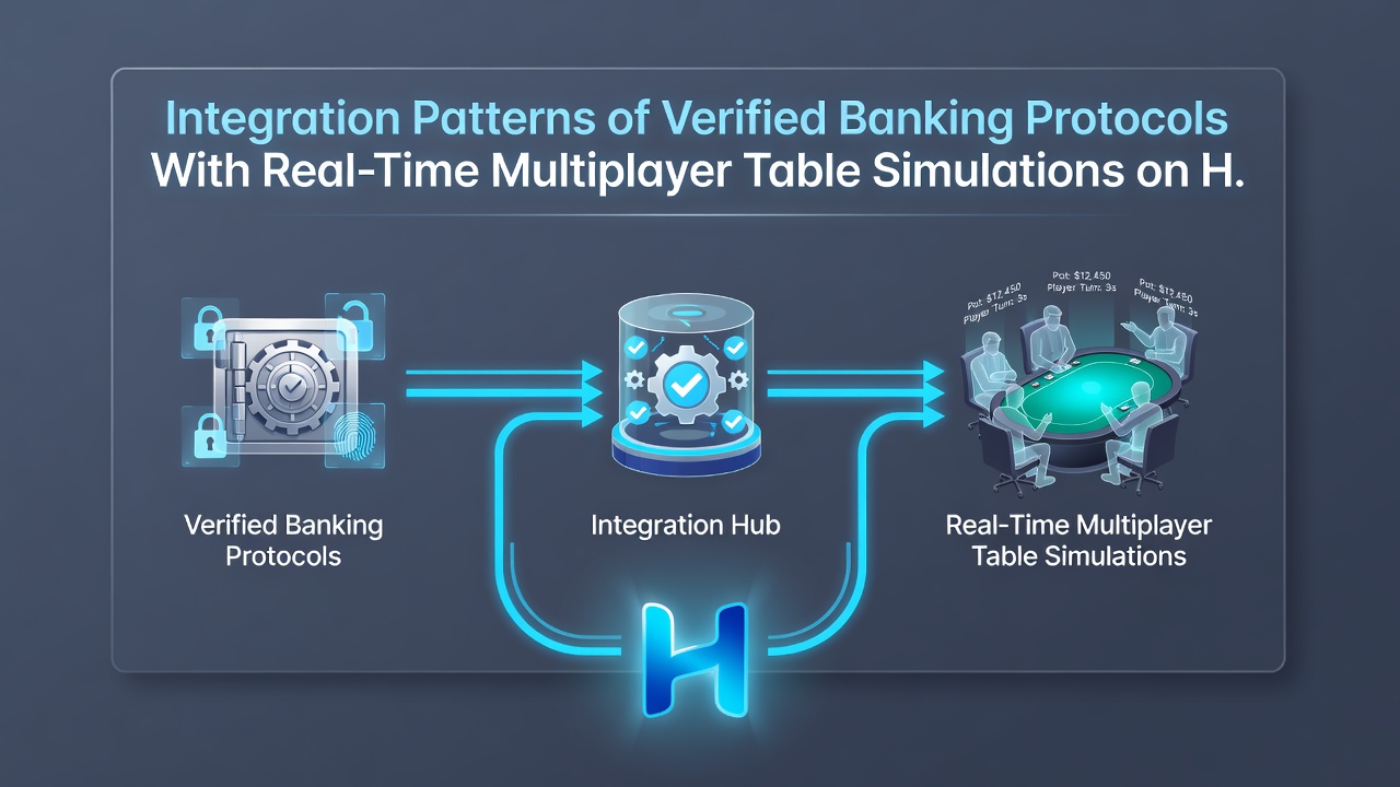 Illustratie van realtime synchronisatie tussen bankprotocollen en multiplayer simulaties